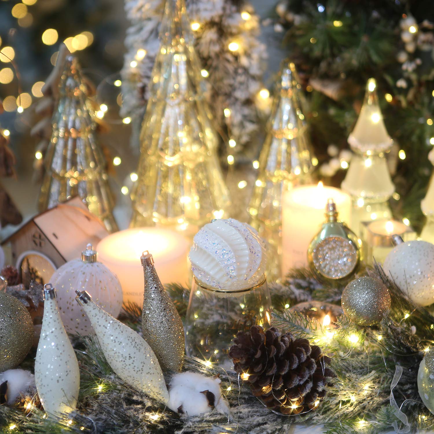 Sea Team ornament in hand showing scale and lightweight, pet-safe benefit