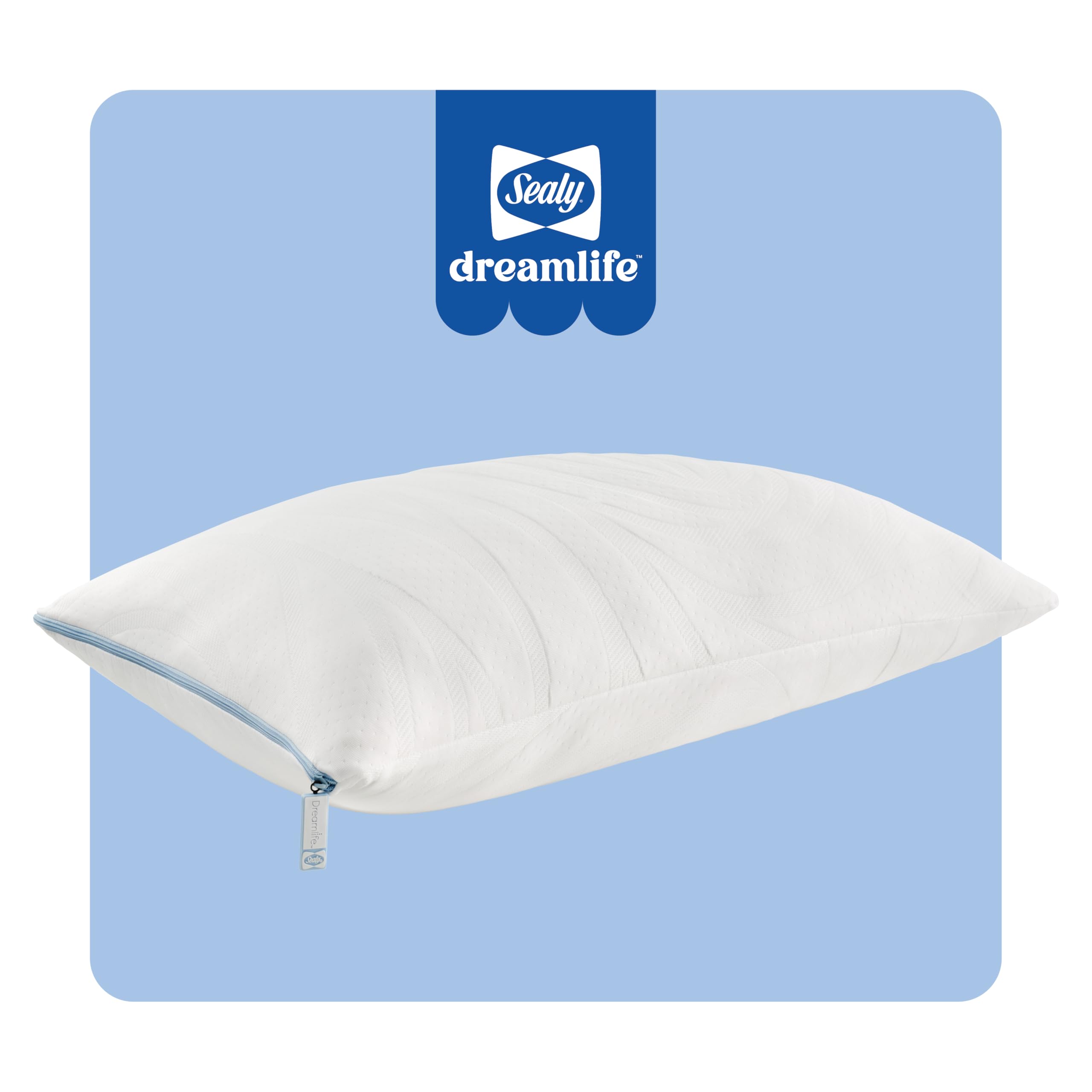 Sealy Dreamlife lifestyle bedroom scene showing restful environment benefit