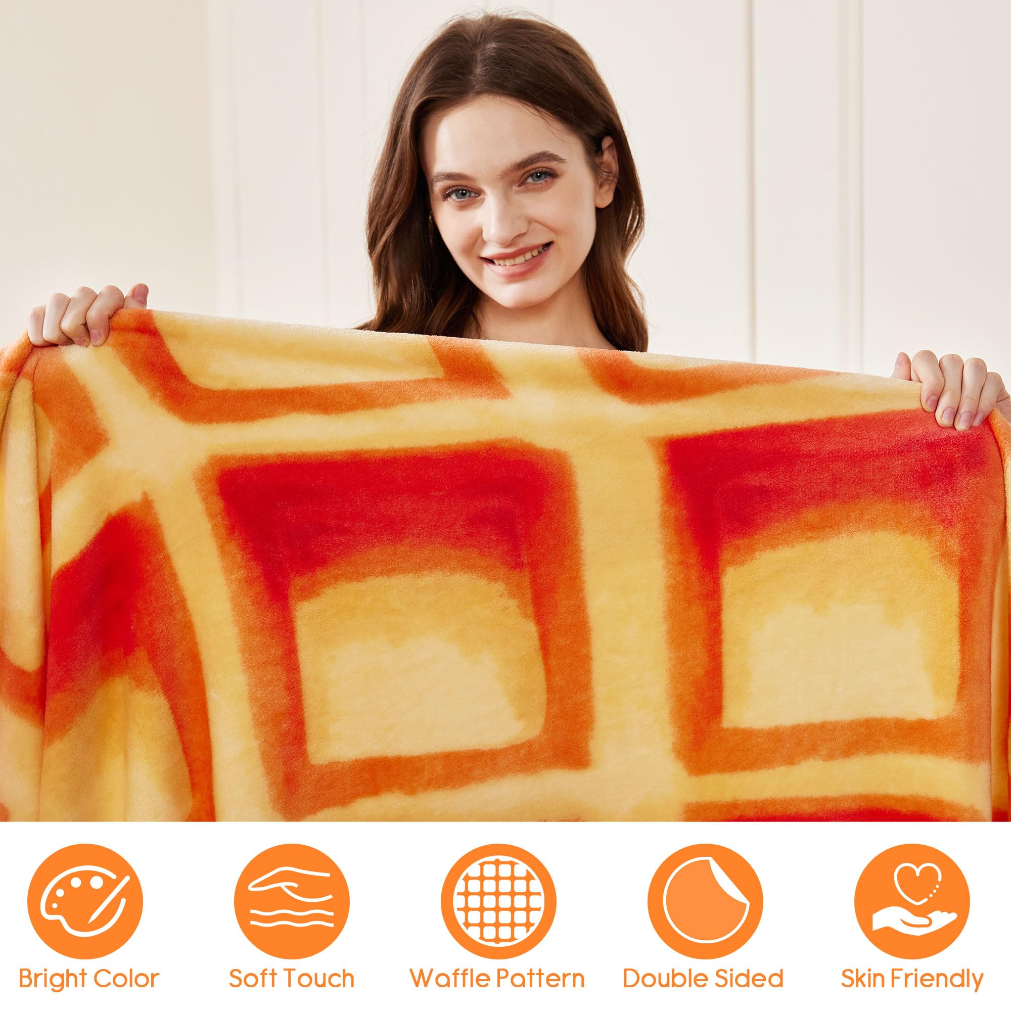 SeaRoomy blanket wrapped on adult demonstrating playful burrito-style comfort