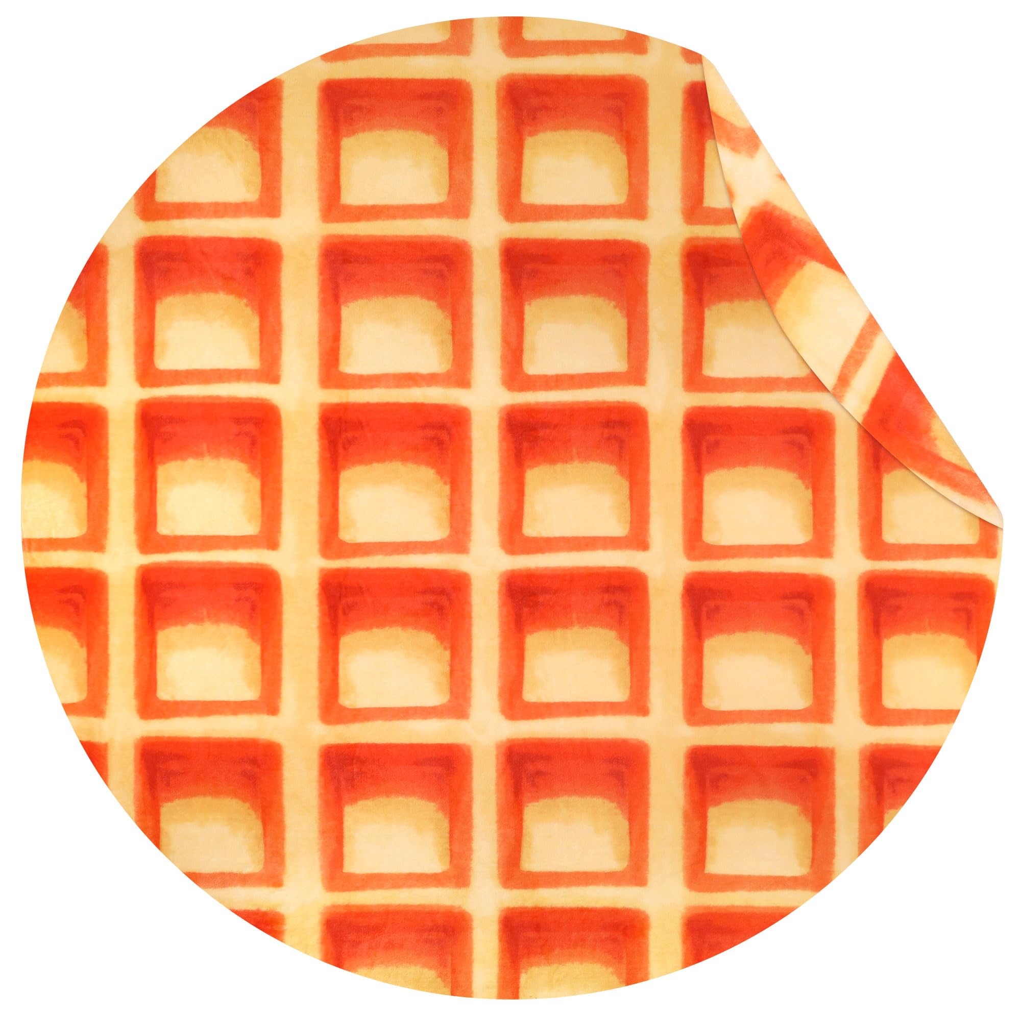 SeaRoomy burrito blanket front view showing realistic tortilla print and full coverage