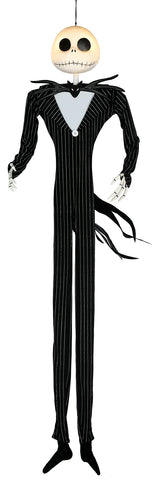 Seasons Jack Skellington front view showing full 6-foot height and presence