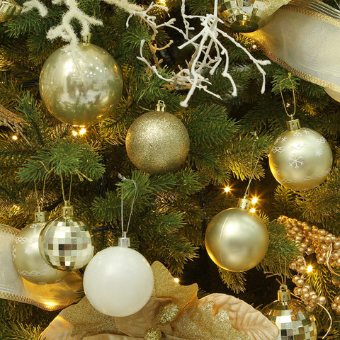 Sea Team ornaments used in a holiday centerpiece demonstrating versatile styling