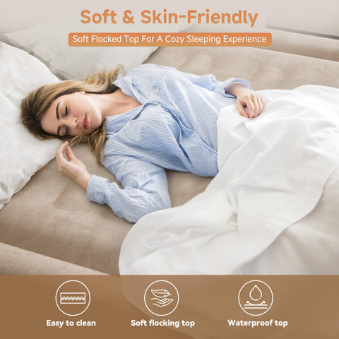 Sebor mattress folded inside storage bag for compact transport and tidy storage