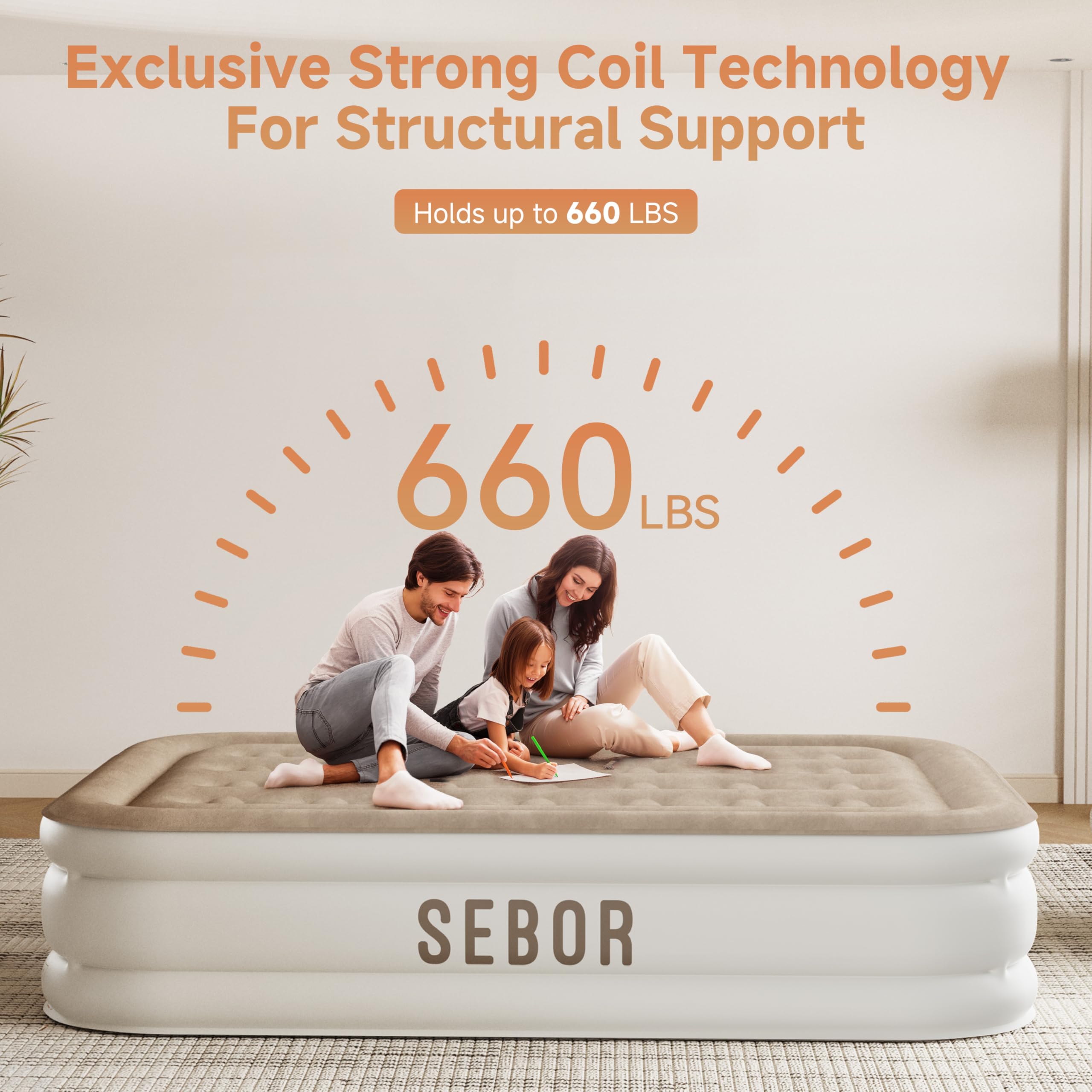 Sebor velvet top texture close detail highlighting soft surface for restful sleep