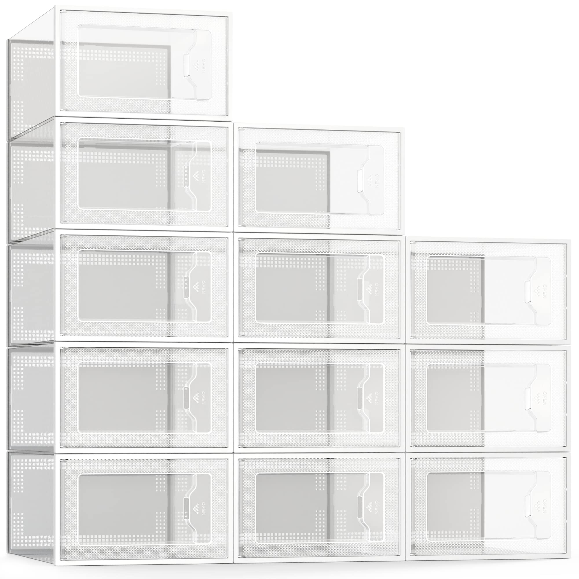 SEE SPRING clear front packaging showing stacked organization and visual order