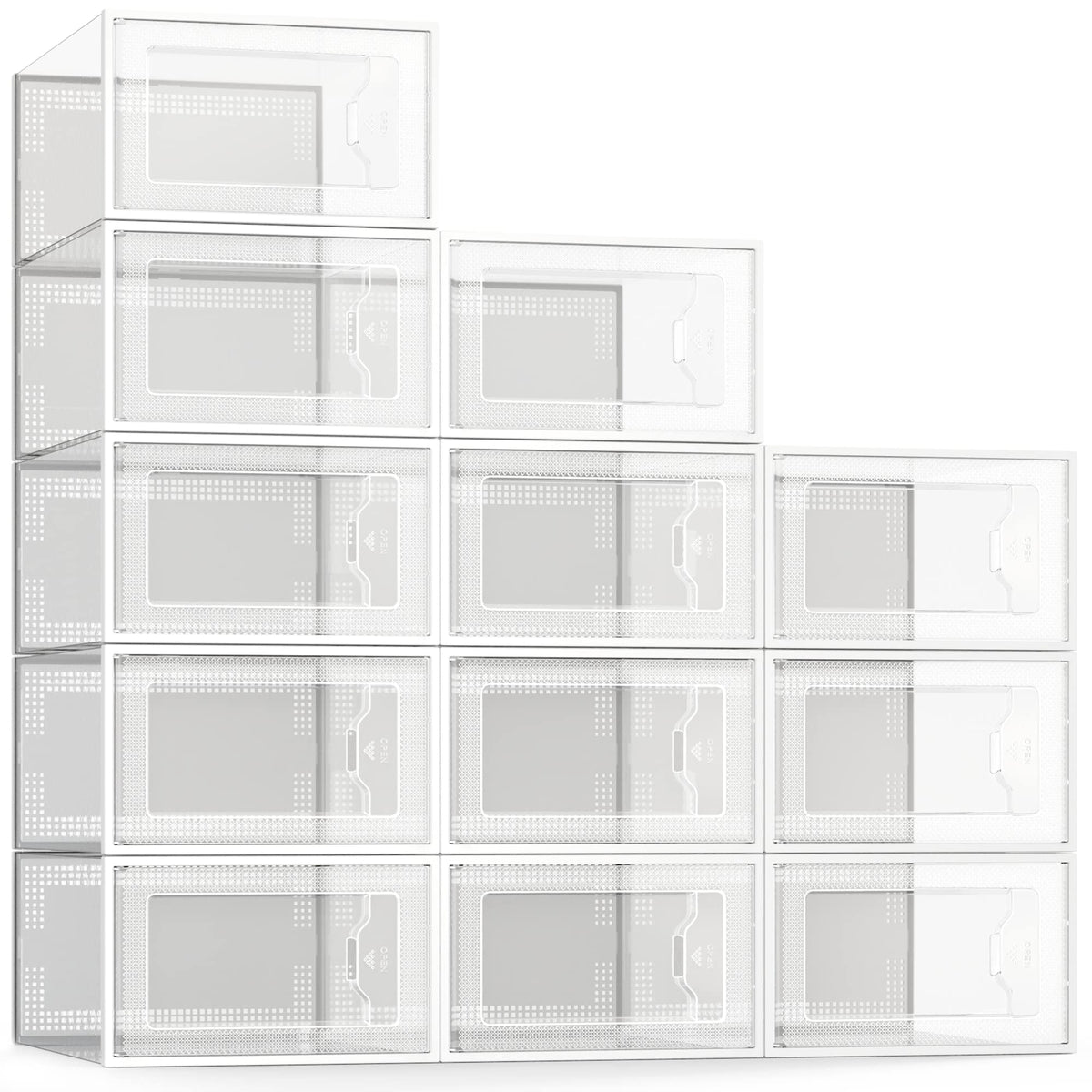 SEE SPRING clear front packaging showing stacked organization and visual order