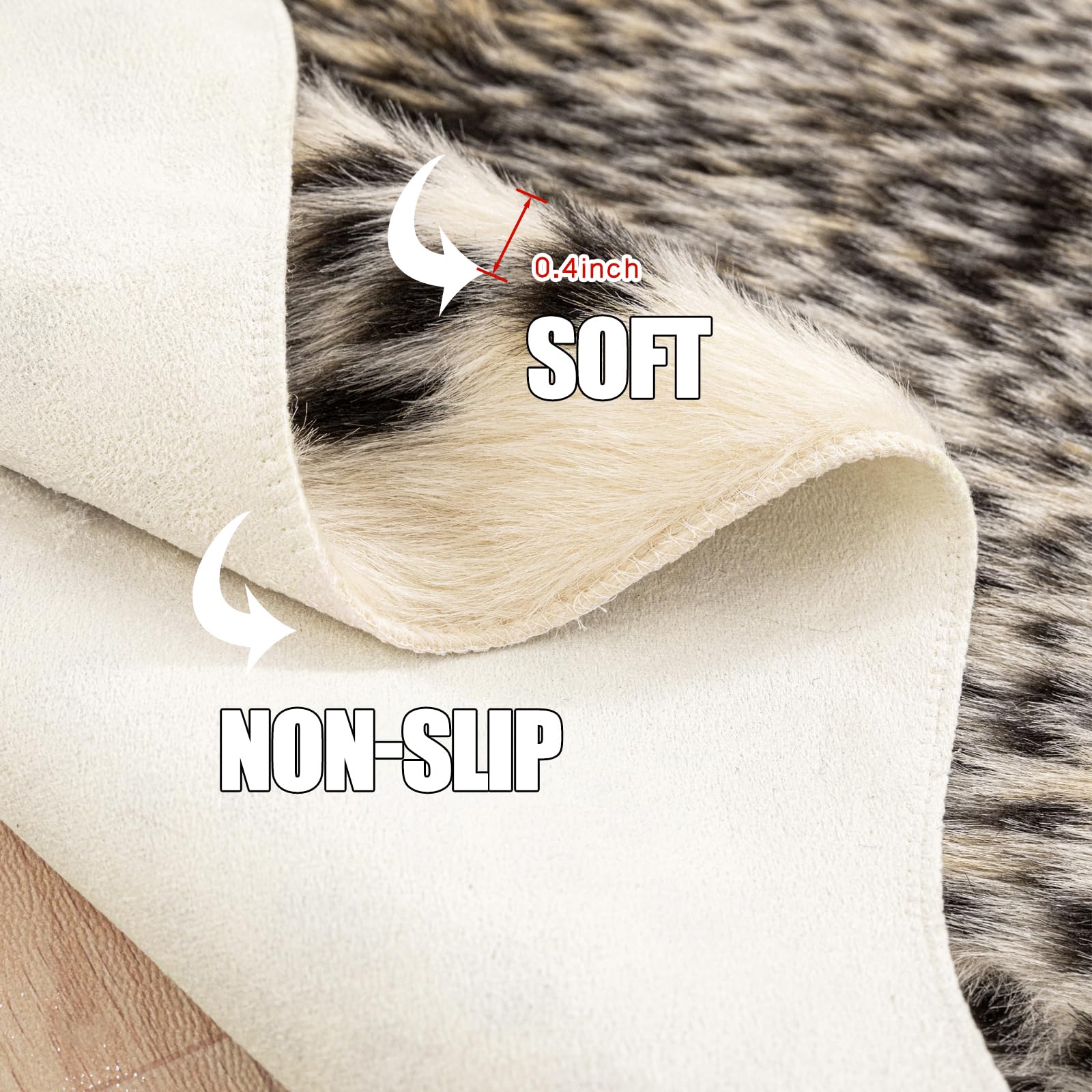 Seek4comfortable rug styled in living room to add warmth and focal interest