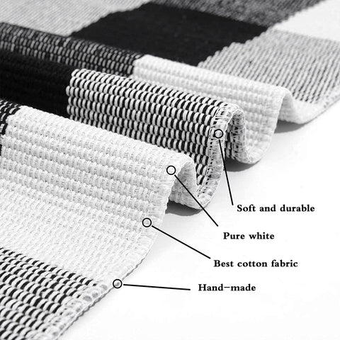 SEEKSEE folded rug beside shelf showing compact storage benefit
