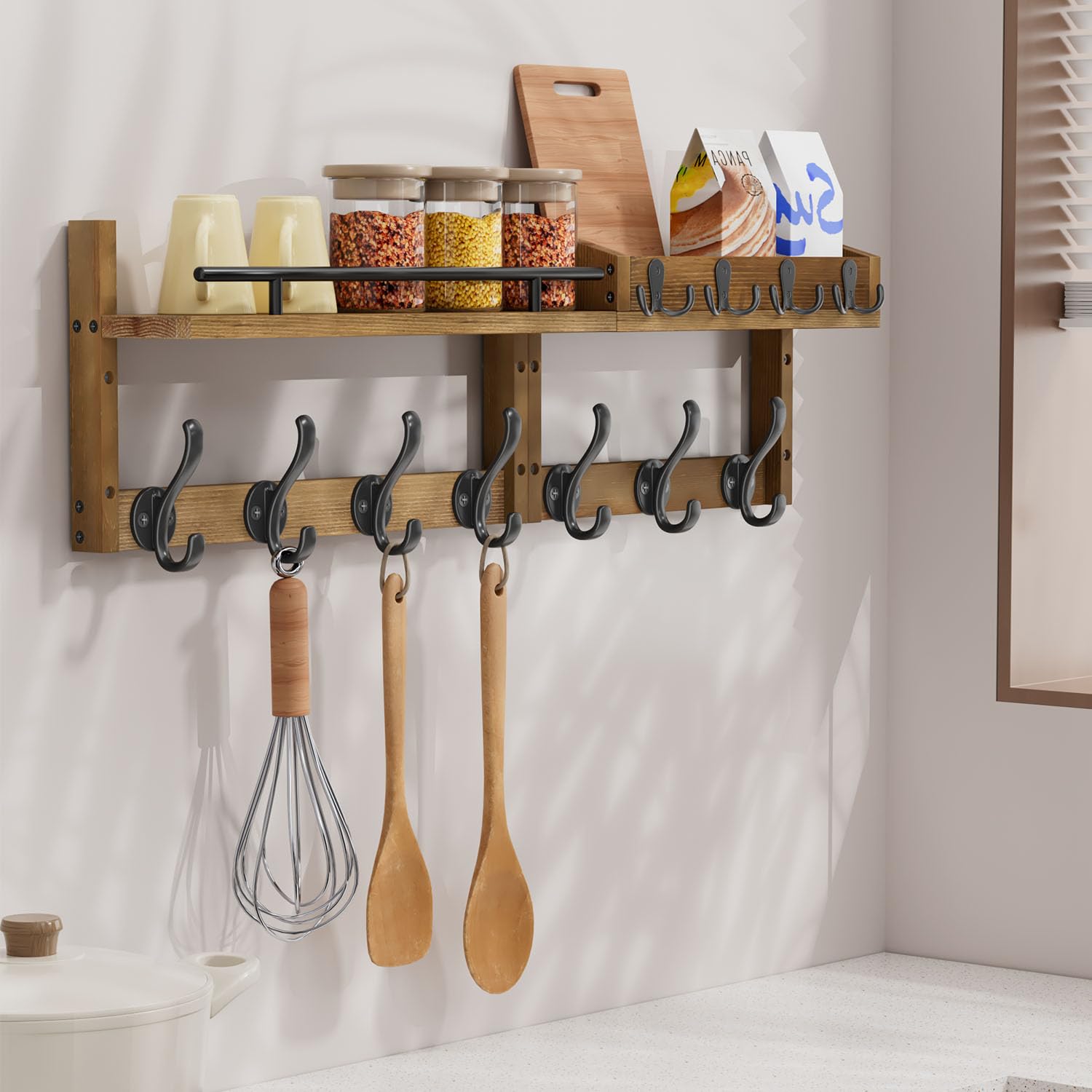 Segtenant key hangers holding keys for orderly, visible storage