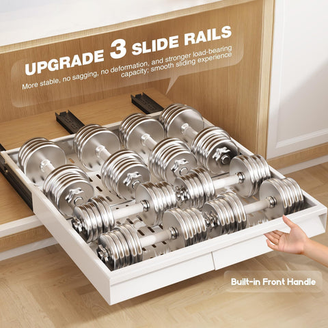 Seinloes built-in handle detail showing no-extra-hardware benefit