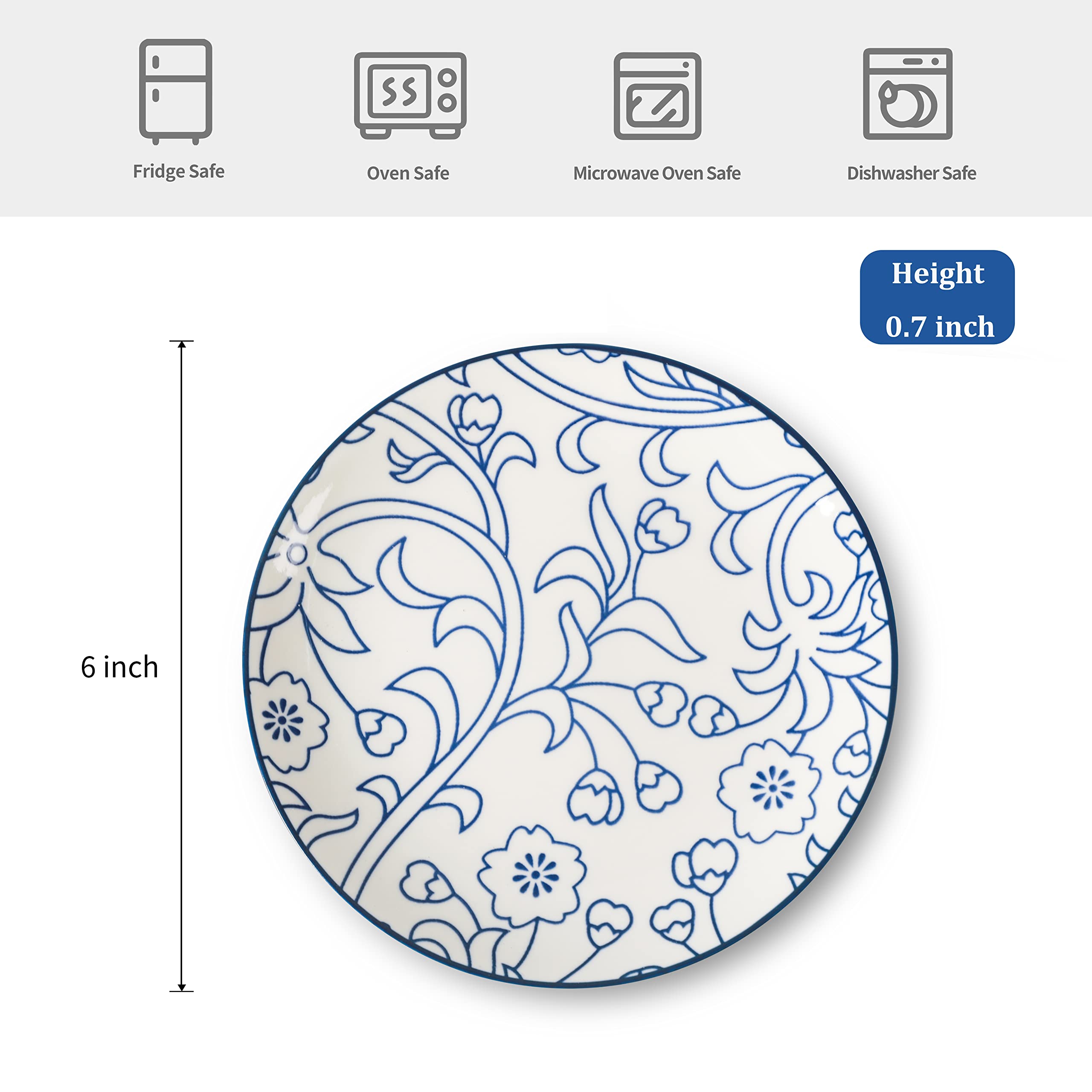 Selamica close-up of floral geometric pattern highlighting intricate detail and color
