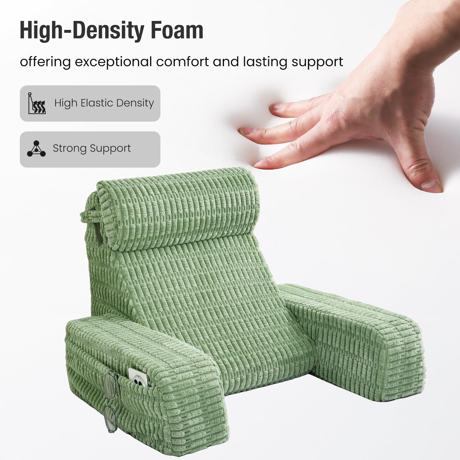 Selectico close-up of soft fabric texture highlighting luxurious feel and durability