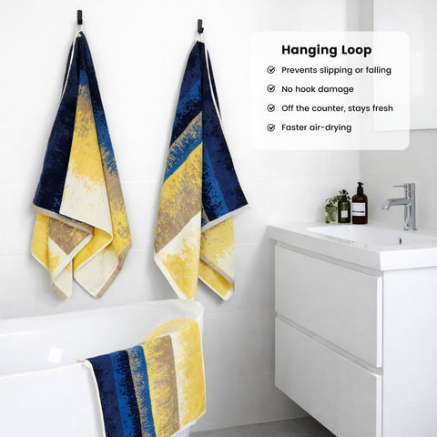 SEMAXE washcloth stack showing cotton texture and gentle absorbency