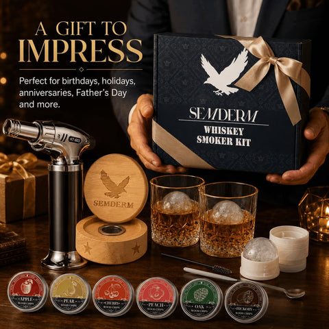 Semderm boxed gift presentation wrapped and ready for occasions and gifting