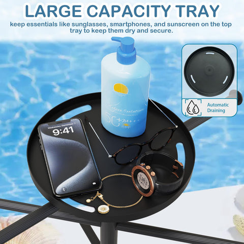 Semoprus smooth-rolling wheels for easy movement across deck surfaces