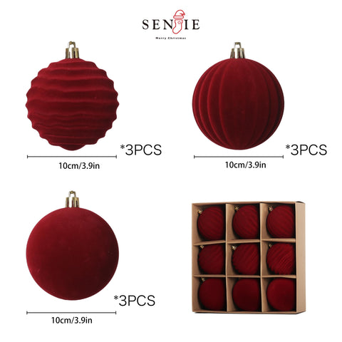 Senjie metal cap and pre-tied hanging string detail for secure placement