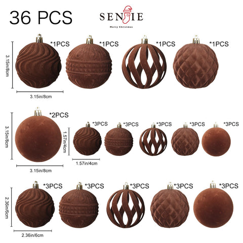 Senjie variety of textured ornaments showing visual contrast and elegant look