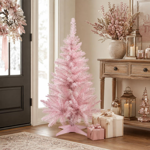 Senjie folded tree for storage illustrating easy collapse and compactness