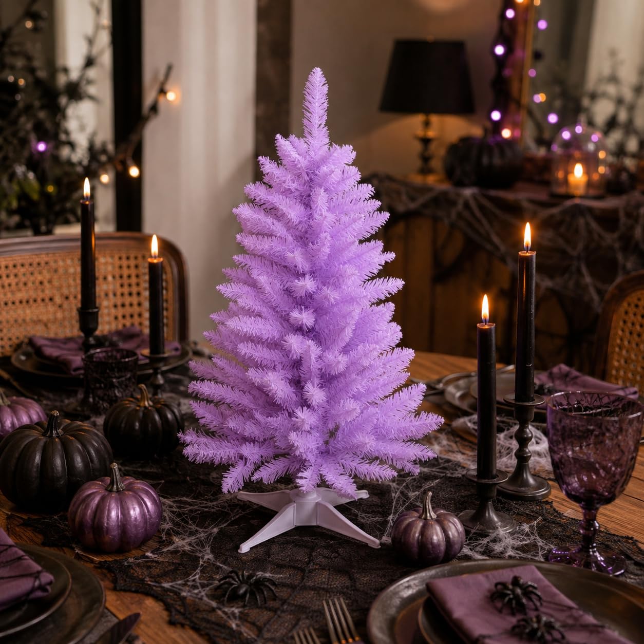 Senjie tree folded and packed illustrating easy storage and seasonal reuse benefit