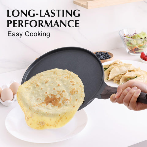 SENSARTE heat resistant Bakelite handle detail offering secure grip and cool-touch benefit