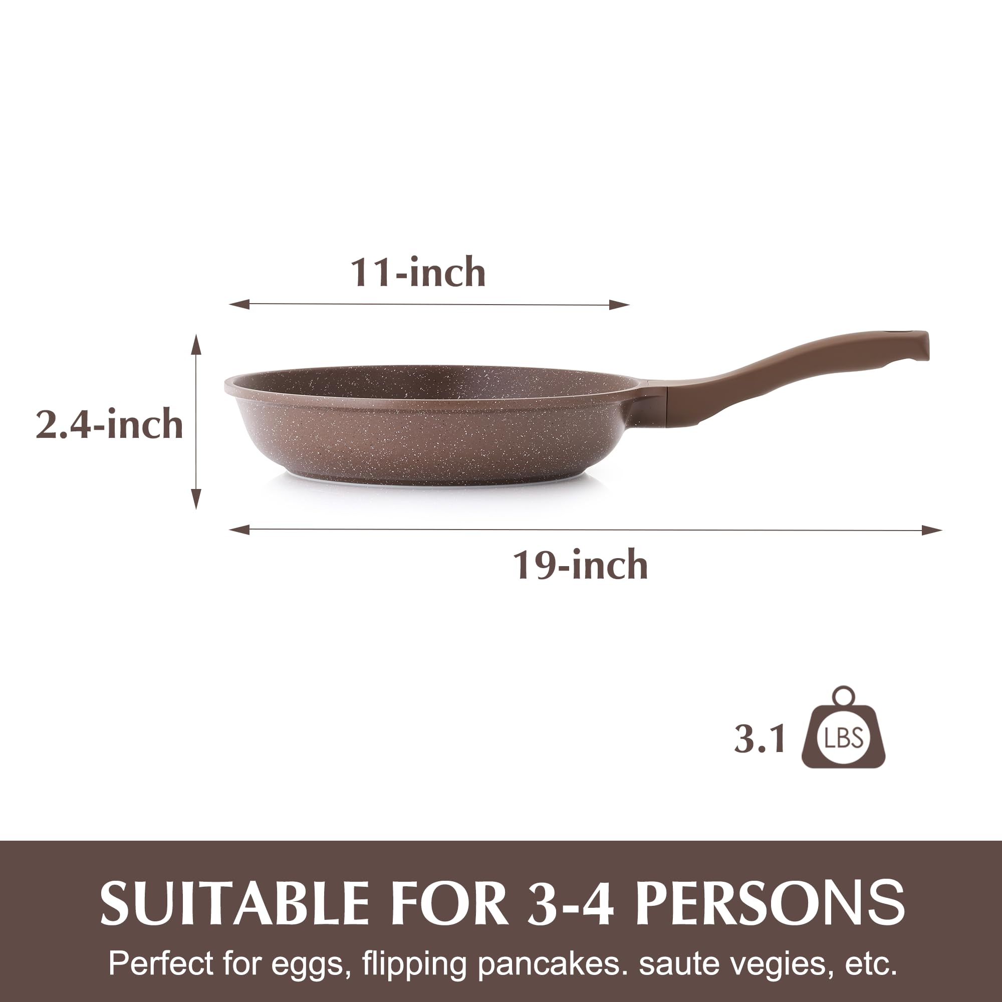 SENSARTE magnetic stainless base underside showing induction-ready heat distribution benefit