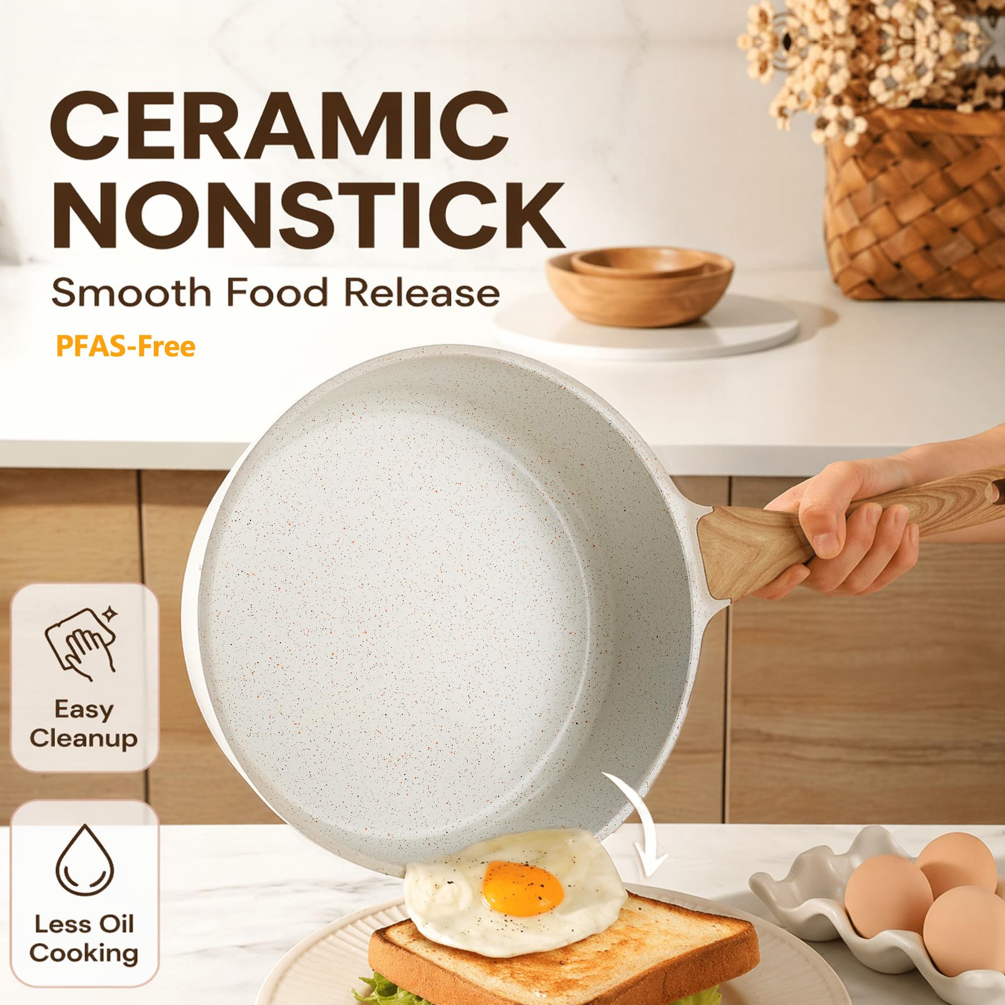 SENSARTE stainless-steel induction-ready base showing warp-resistant construction and stability