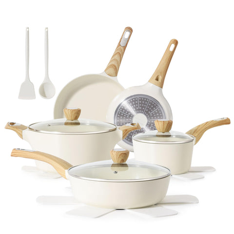 SENSARTE front view of full 14-piece set showing contents and storage benefit