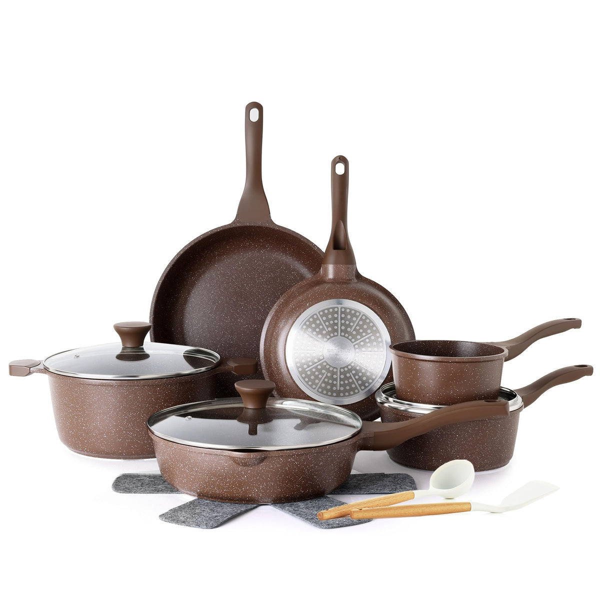 SENSARTE front view of boxed 16-piece set showing completeness and value
