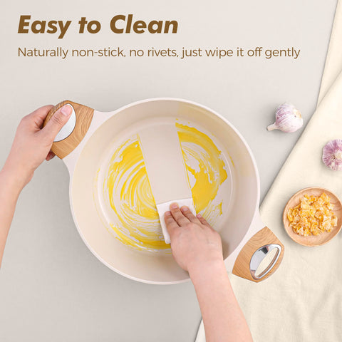 SENSARTE tempered glass lids with venting to monitor cooking and reduce splatter