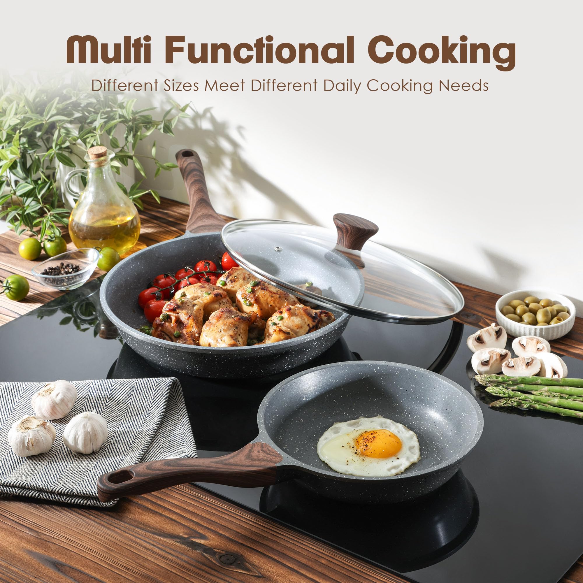 SENSARTE kitchen scene demonstrating everyday meal versatility