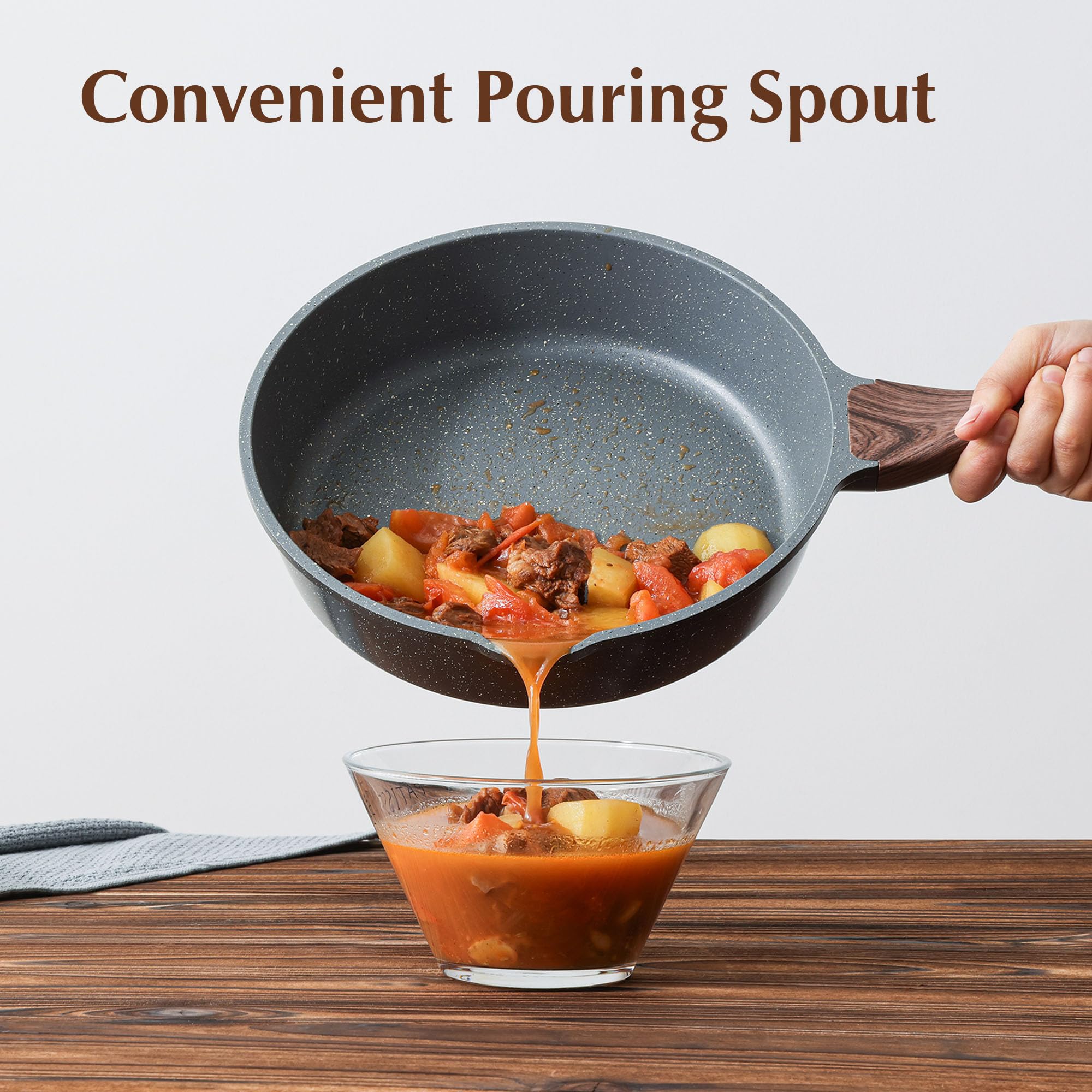 SENSARTE gift-ready packaging with pot protectors to protect cookware and present as gift