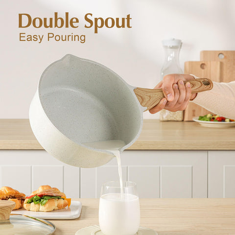 SENSARTE tempered glass lid closeup for monitoring cooking without splatter