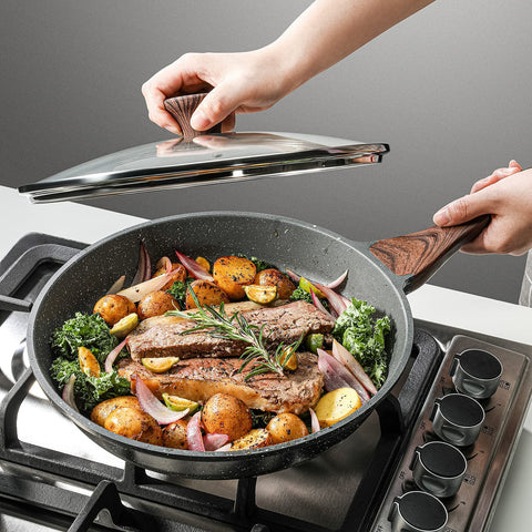 SENSARTE top-down view highlighting spacious cooking surface benefit