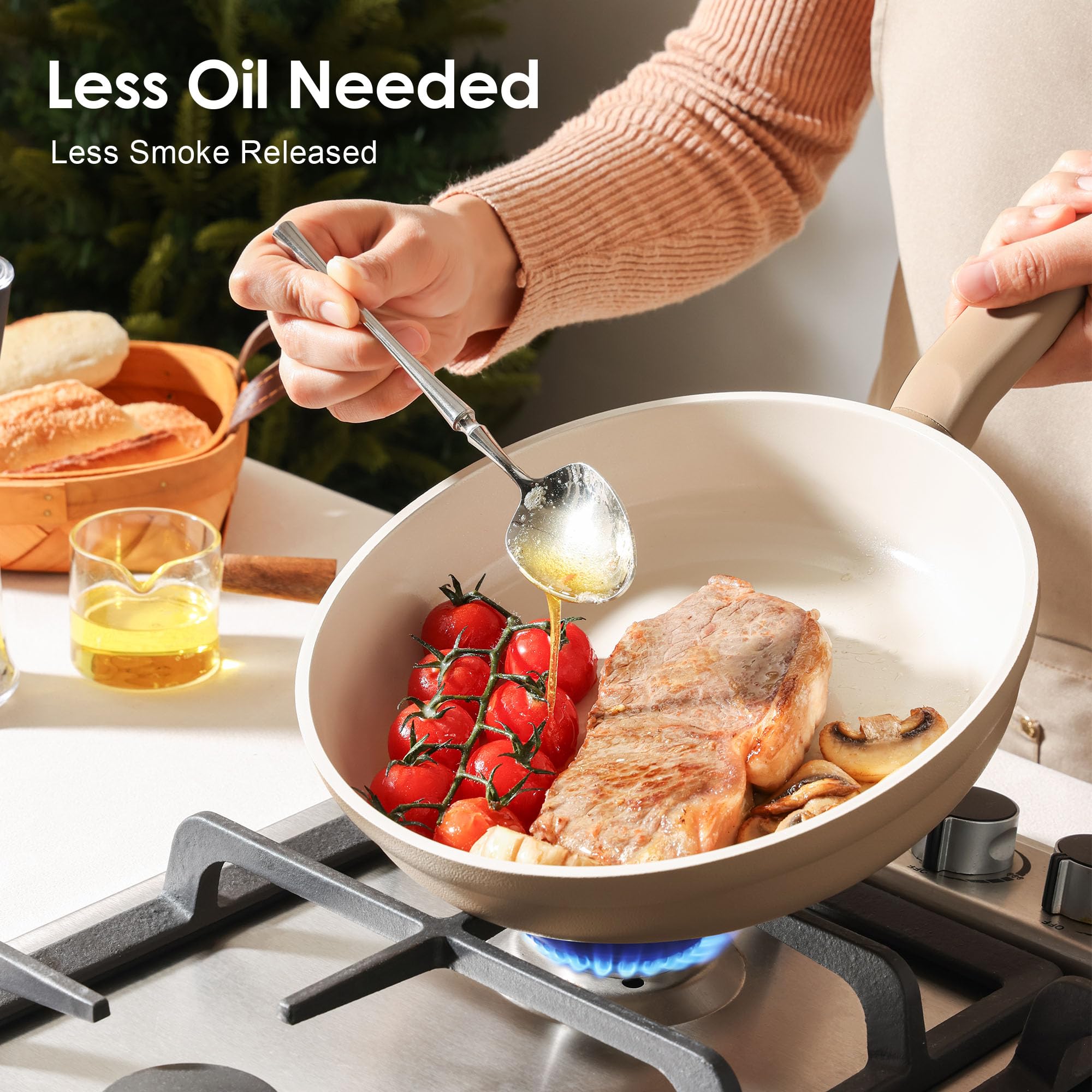 SENSARTE underside stainless-steel base proving induction compatibility and durability