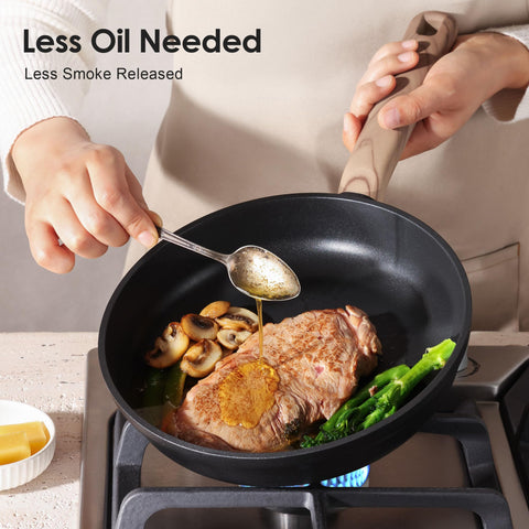 SENSARTE included utensils and pot protectors protecting surfaces during storage