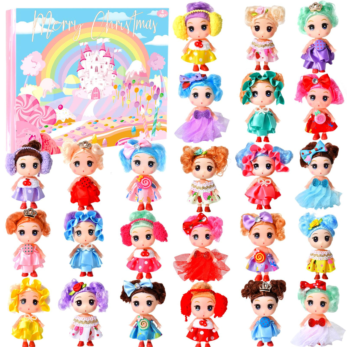 SenZjx front packaging view showing 24 doors and colorful graphics for gifting