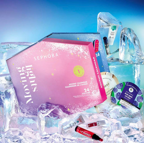 SEPHORA bath and body items grouped for relaxing pampering