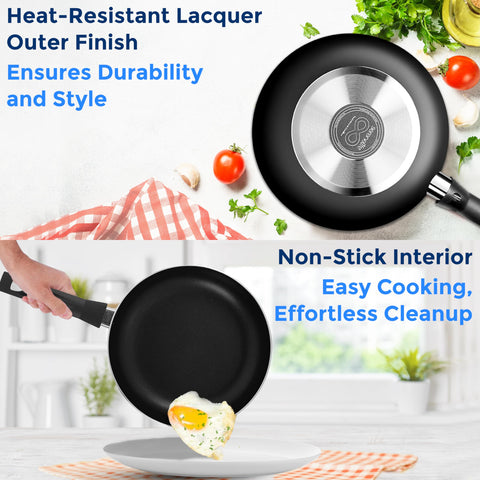 SereneLife nonstick interior texture for easy food release and faster cleanup
