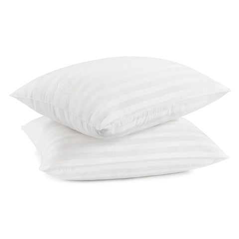 Serta front packaging showing two pillows and product name for clear purchase info