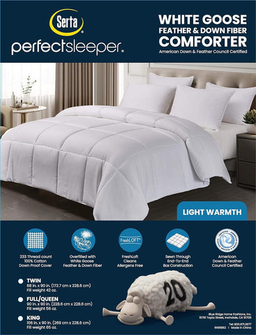 Serta packaging vacuum-packed image showing compact shipping and easy setup benefit
