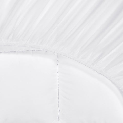 Serta gusset edge detail showing the 2 inch pillowtop loft benefit