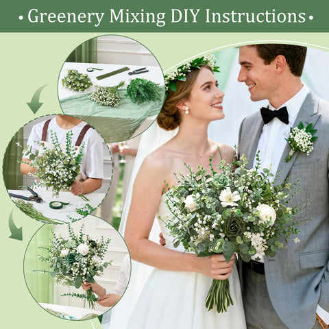 Serwalin baby's breath detail cluster adding delicate bloom contrast