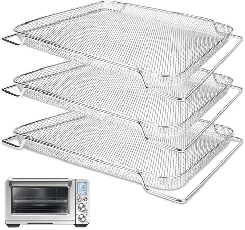 SettleDown front view of replacement Breville air fryer basket showing fit and finish benefits