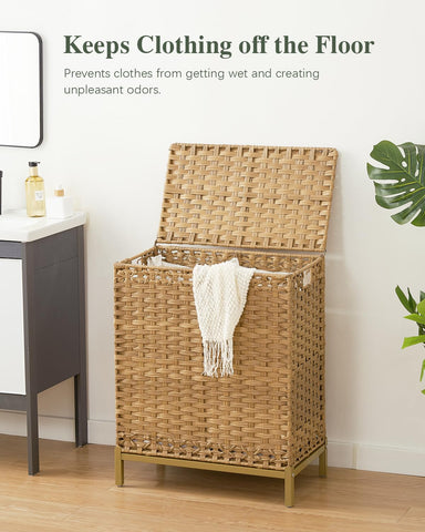 SETVSON close-up weave texture demonstrating durable waterproof rattan benefit