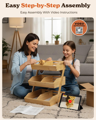 Sevenblue lifestyle scene on kitchen counter adding warmth and decluttering the space