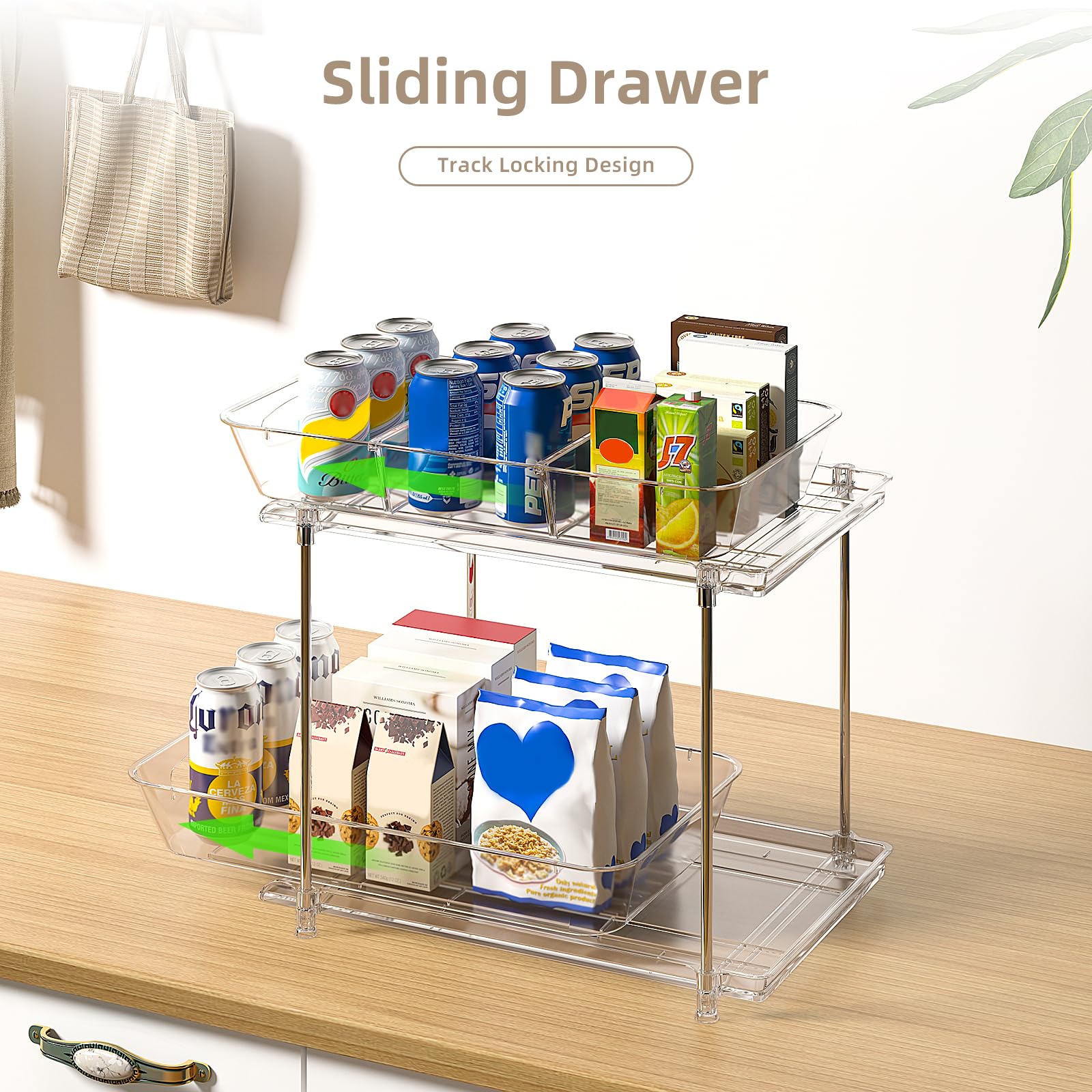 Sevenblue organizers in bathroom cabinet organizing toiletries for tidy countertop benefit