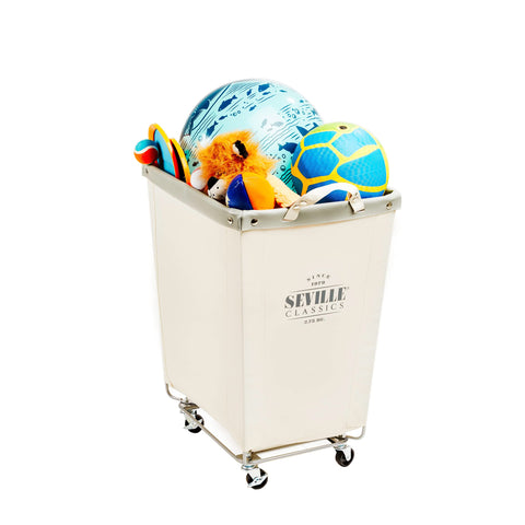 Seville Classics swivel wheels and locking casters for smooth movement and stability