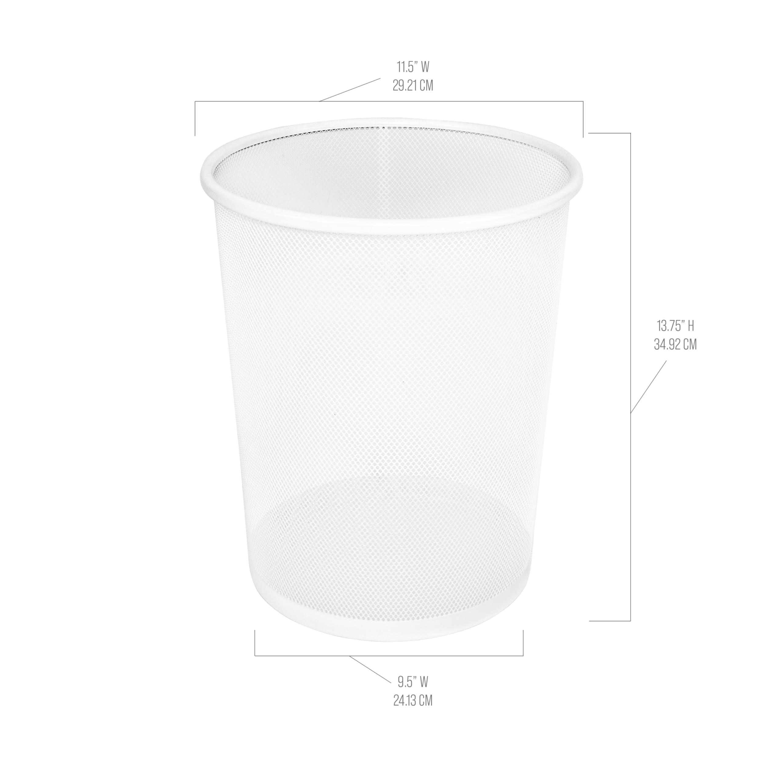 Seville Classics reinforced rim and base showing sturdy steel construction benefit