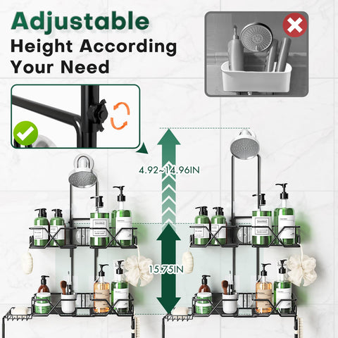 Sewulidon strong suction cups mounted on tile for extra secure installation