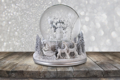 The San Francisco Music Box Company mantel display showing seasonal ambiance and decorative impact